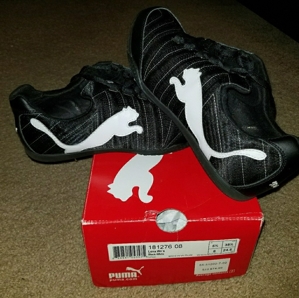 Black/White Puma Lena